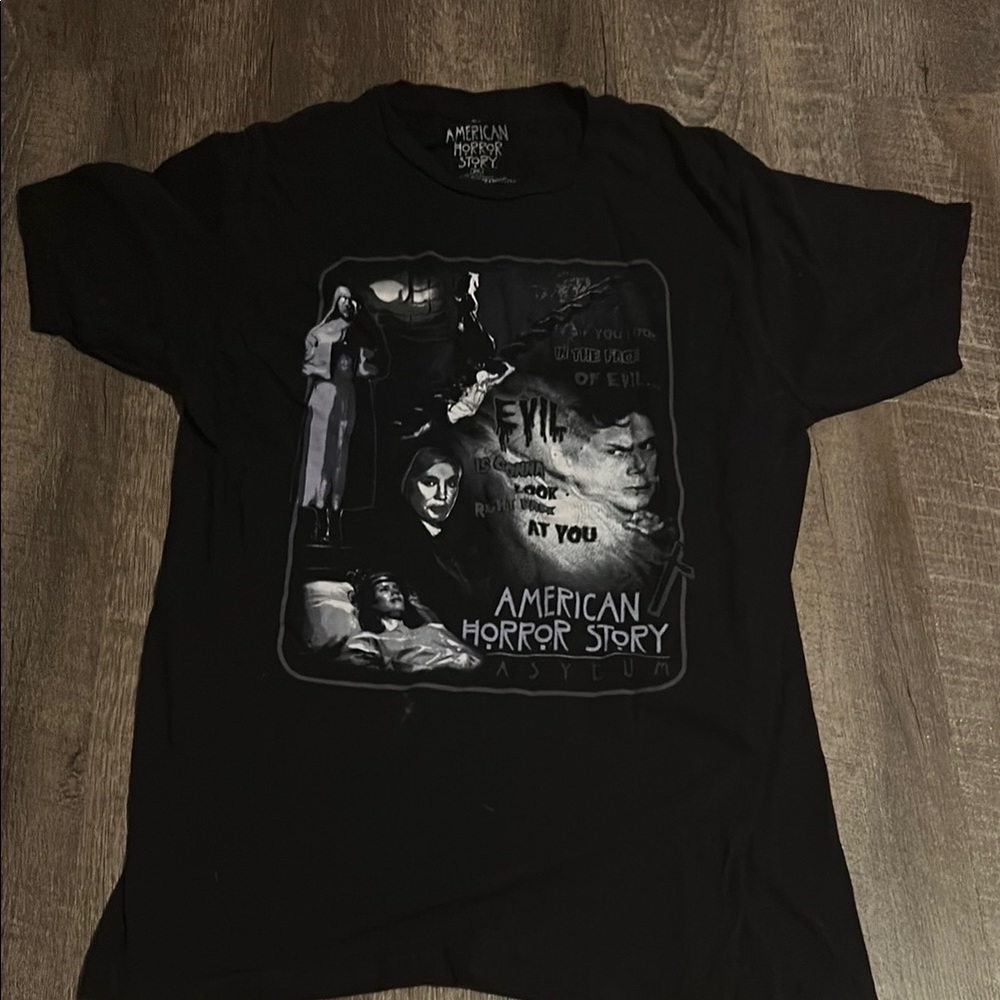 Black Graphic American horror story T-Shirt